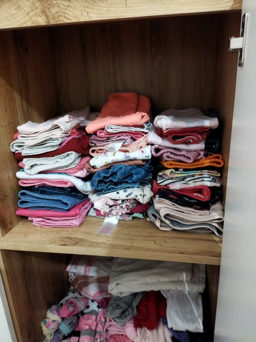 Duża paczka ubranek dziecięcych od 68/74