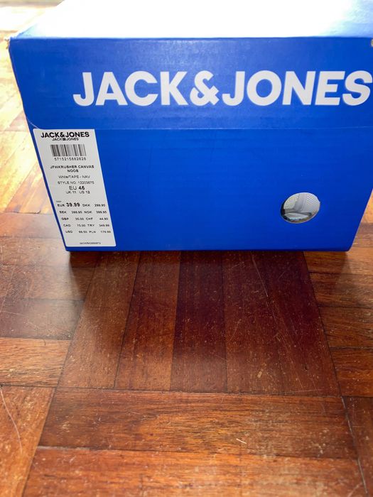 Ténis Jack&Jones brancos nr45