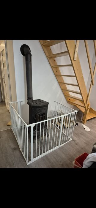 Baby Dan - Bramka ochronna FLEX L, biały