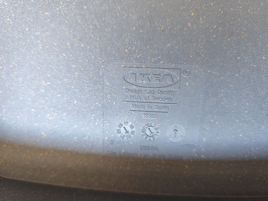 4 cadeiras IKEA cinza antracite