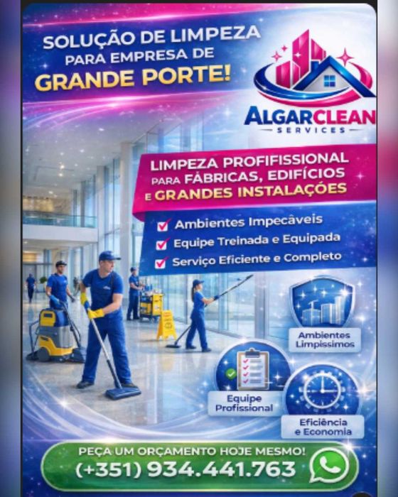 Limpeza profunda com resultados visivéis na hora!