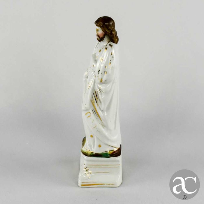 Figura de “Jesus Cristo” em porcelana Vieux Paris, séc. XIX