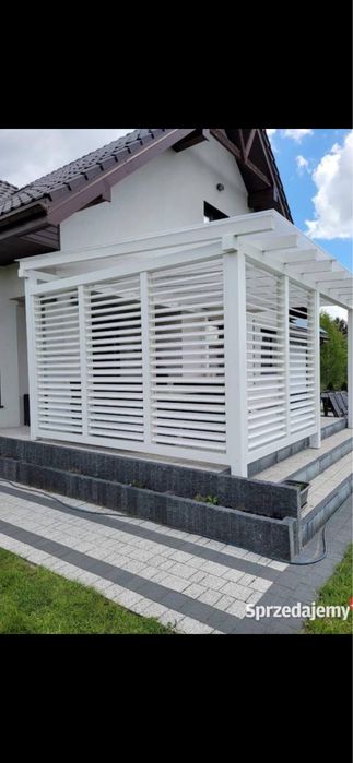 Zadaszenie tarasu wiata pergola ruchome deseczki taras altana