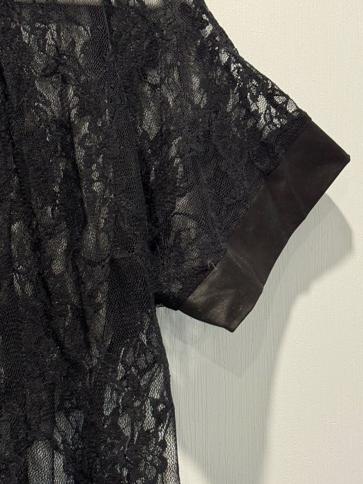 Чорний мереживний пеньюар pierre cardin, М