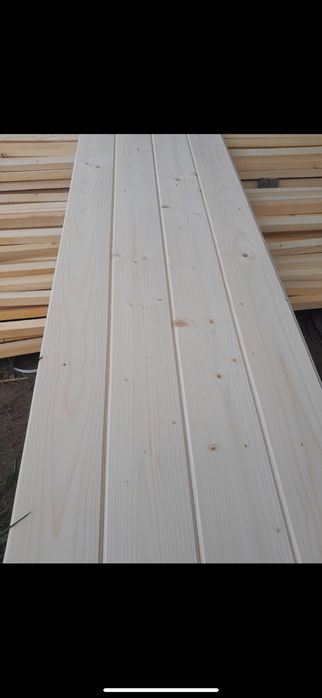 Вагонка, імітація бруса, дошка підлоги та інше