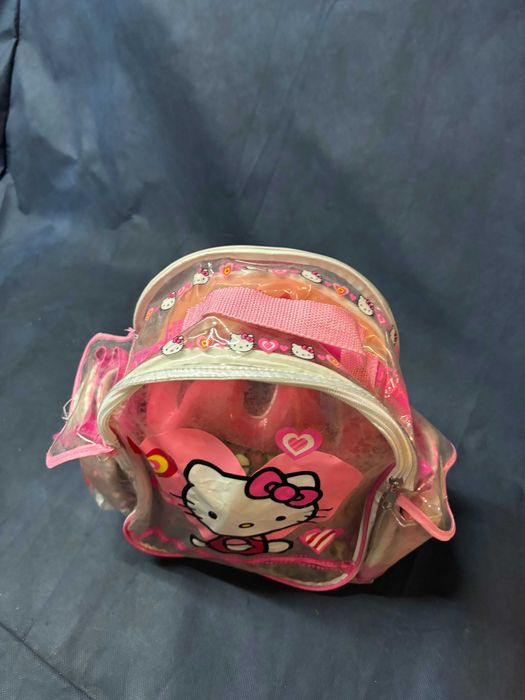 Kit Proteção Kitty- Capacete + Cotoveleiras