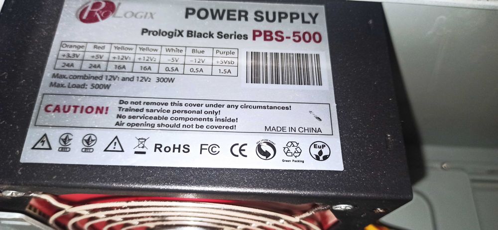 Ігровий ПК Intel Core i3-7100/NVIDIA GeForse GTX 1050/4gb/1TB HDD