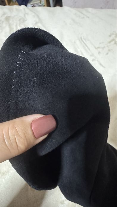 Ботфорди чулки замш демисезон