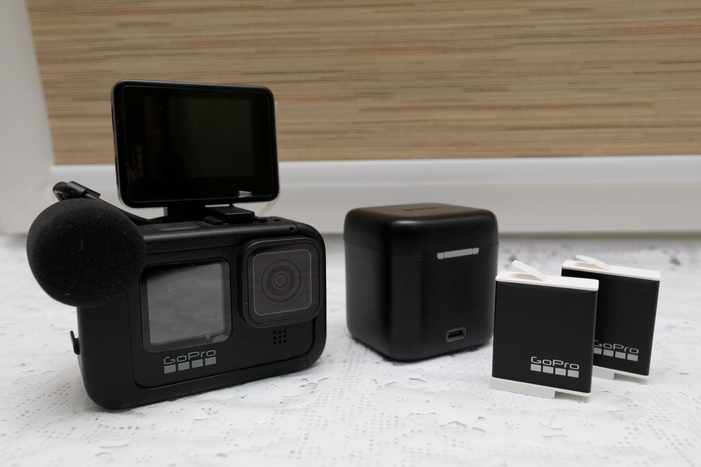 GoPro Hero 9 Black з аксесуарами повний комлект