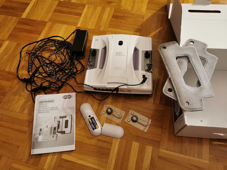 Automatyczna myjka do okien Hobot z 3x detergent