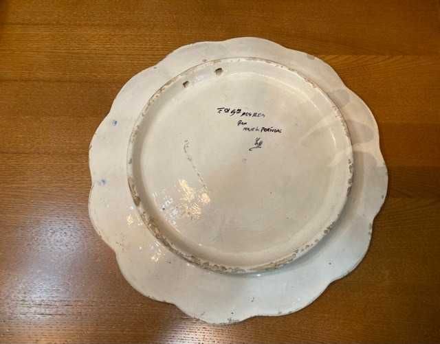 Pratão em Faiança Soares dos Reis