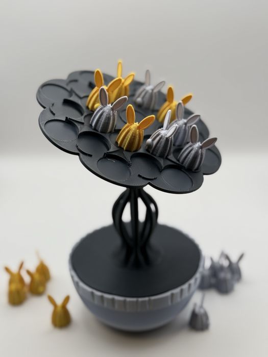 Гра на баланс балансир котики зайчики динозаврики