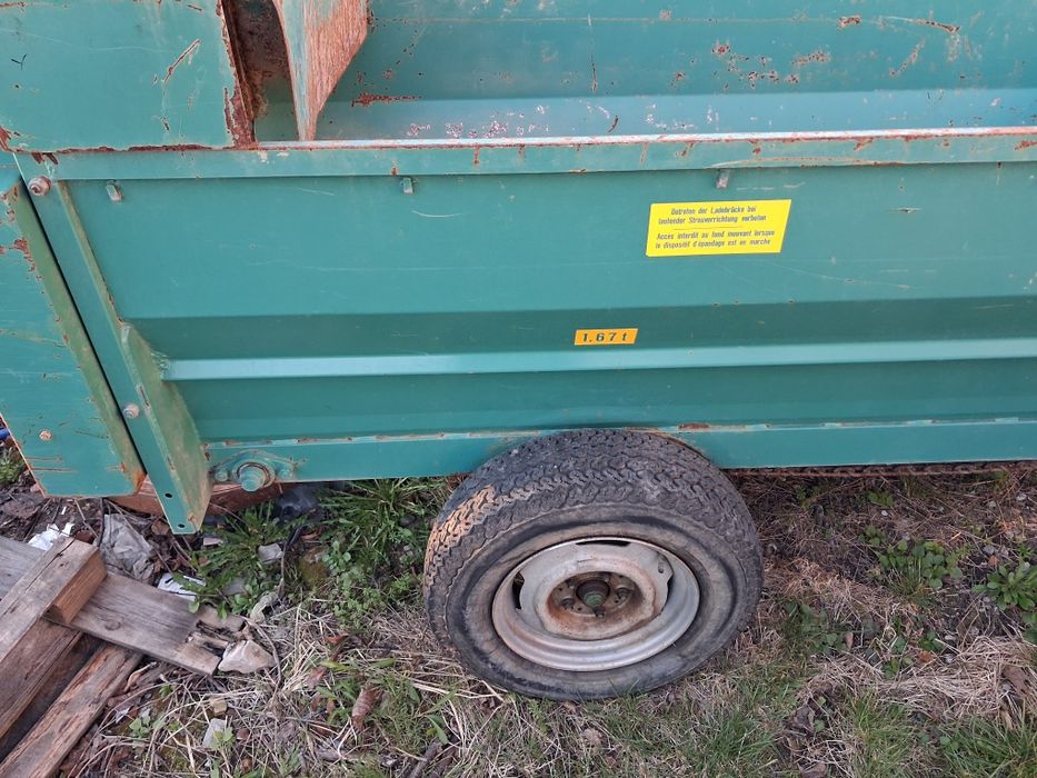 Mini Rozrzutnik  ogrodniczy wąski sadowniczy