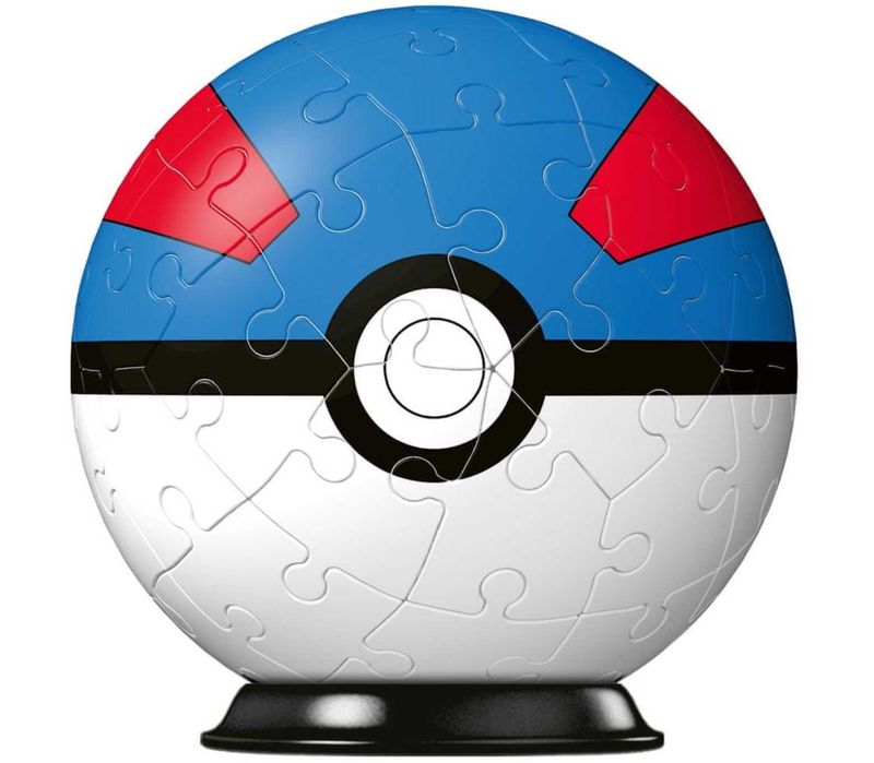 Puzzle 3D Ravensburger Pokemon Kula Pokeball Pikachu 55 el. prezent