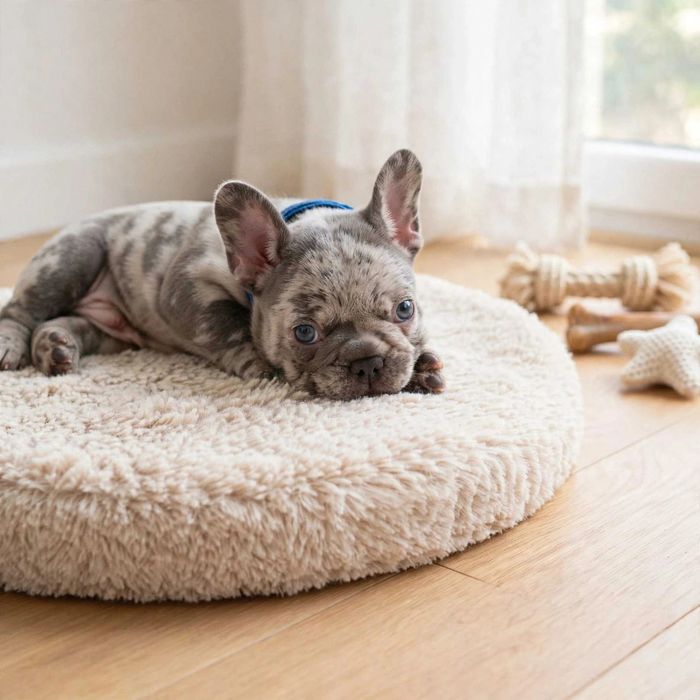 Bulldog francês macho blue/lilac merle