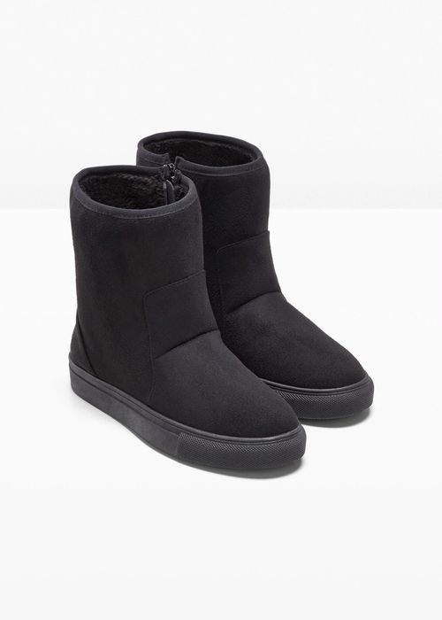 B.P.C botki czarne ocieplane 40