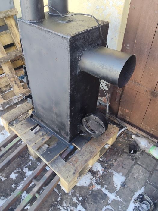 Piec nadmuchowy do garaż