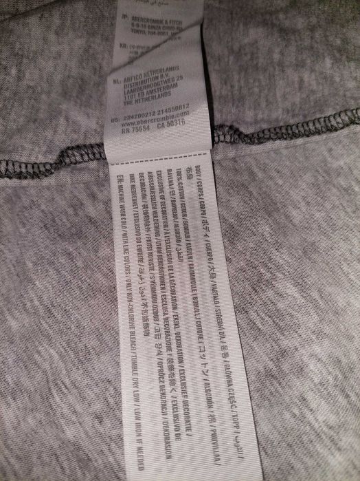 Abercrombie 122/128  długi rękaw r.7/8 122/128, abercrombie KIDS