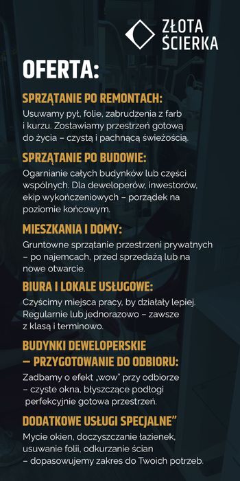 Firma sprzątająca