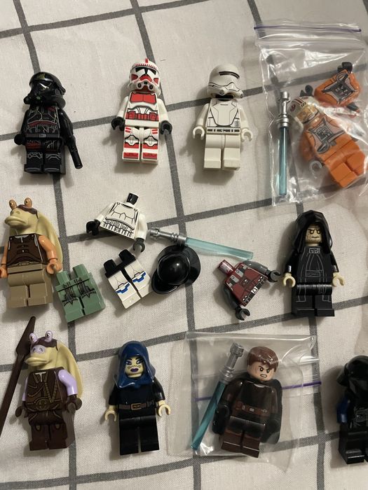 Lego Star Wars minifigures, мініфігурки лего зоряні війни