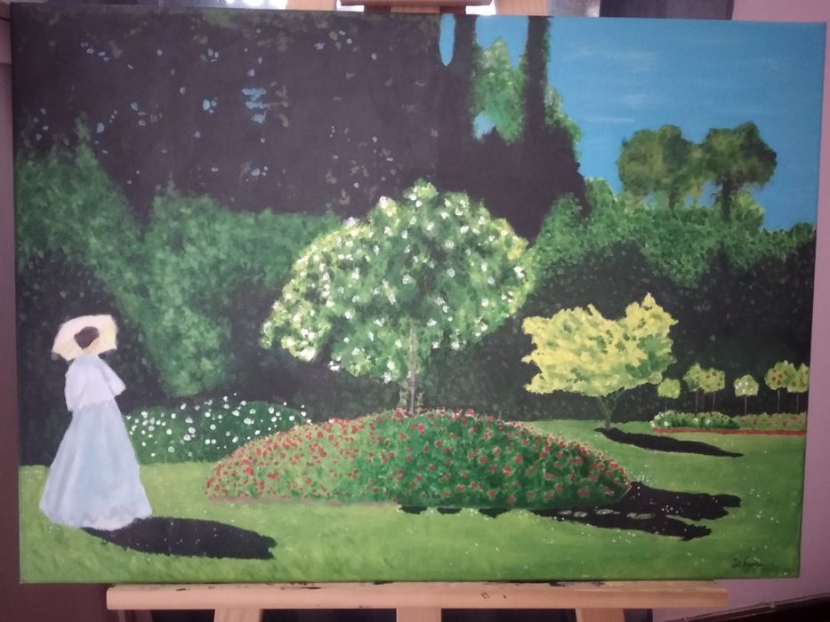 Quadro pintura acrílica