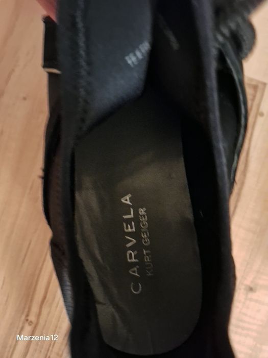 Sneakersy Carvela Kurt Geiger r. 39 stan idealny ! metaliczne detale