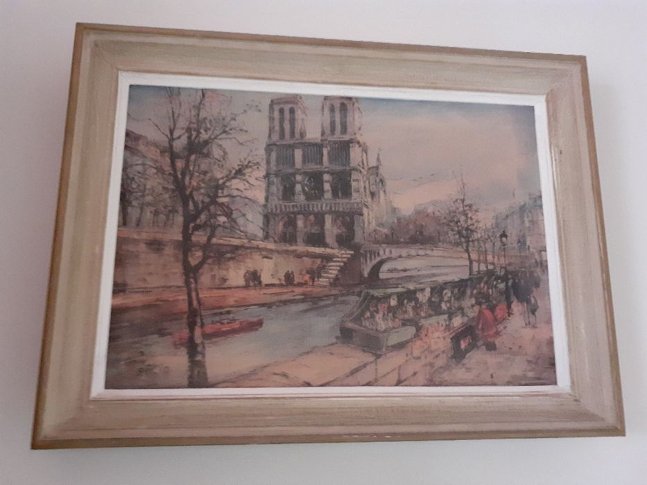 Pintura em tela Attilio COLECIONADORES