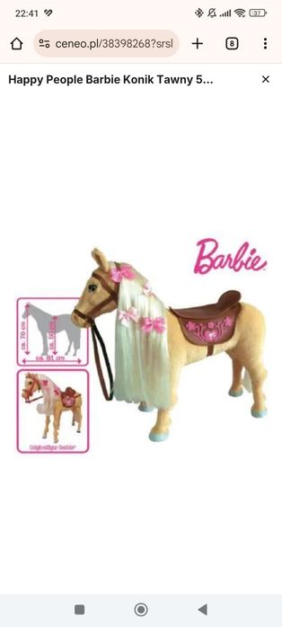Konik Barbie Happy People