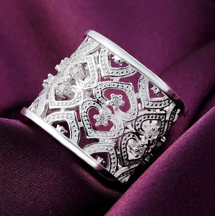 Pierścionek Srebrny Wyjątkowy!+Gratisy !