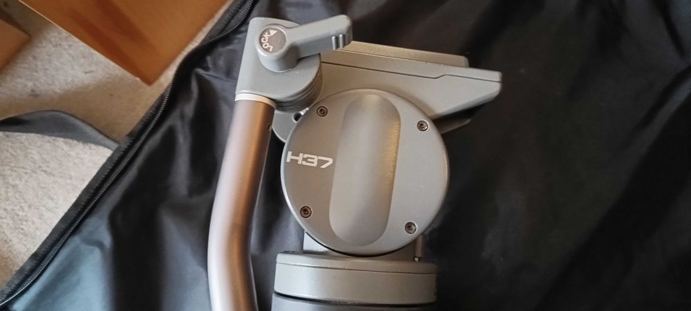 Statyw Libec T58 tripod z głowicą H37, wózek, sterownik zoom Warszawa ...