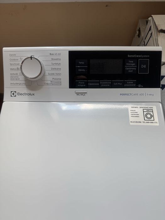 Pralka Electrolux 6 kg