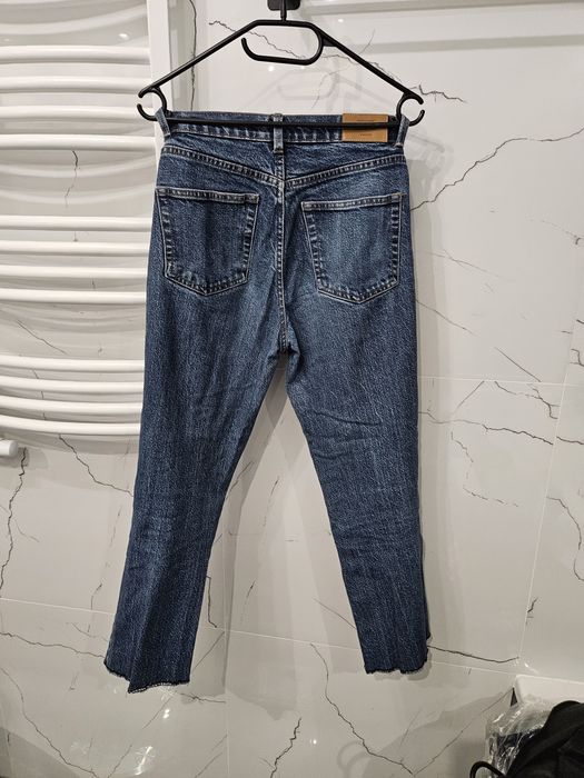 Spodnie damskie jeans ciemne
