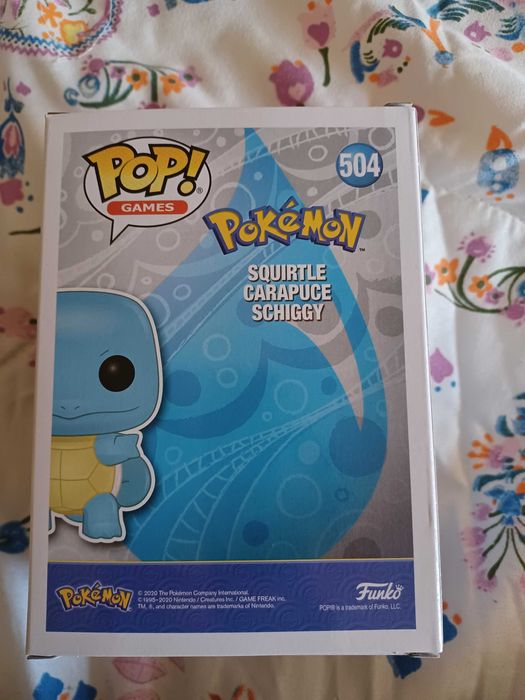 Funko Pop Squirtle de Pokemon
