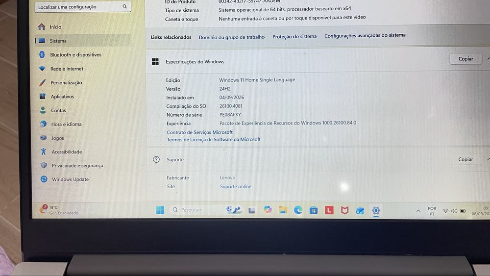 Notbook LENOVO IdeaPad 3