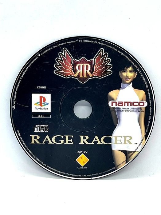Rage Racer PS1 PSX (sama gra) Po Angielsku