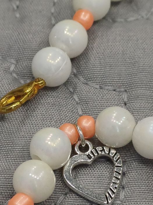 Śliczny naszyjnik handmade