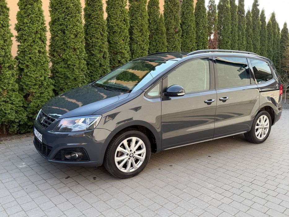 Seat Alhambra 2.0 Tdi * Dsg * niski przebieg * świeżo zarejestrowany