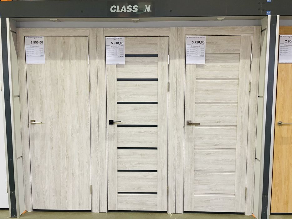 Міжкімнатні двері в наявності