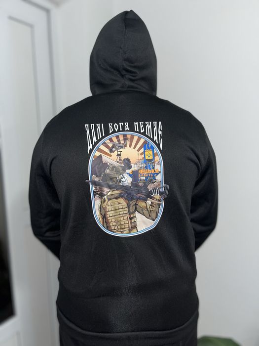 худі з принтом теплі