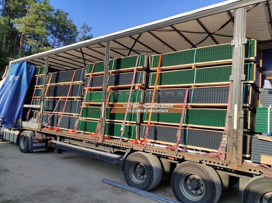 OGRODZENIA PANELOWE | PANELE 123 x 250 cm | drut 4 mm | oczko 50x200