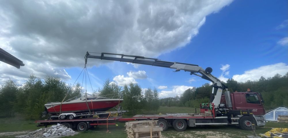Transport Hds 8 ton. Kontenery 20”.Trawers. Gabaryty kat2. 320x330x800
