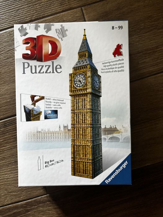 puzzle 3d big ben 216 el. ravensburger
