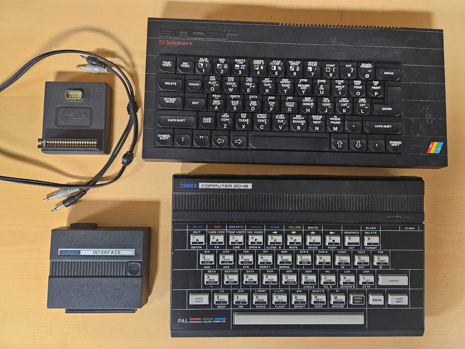 Spectrum Sinclair 48K, 128K e Timex 2048 com 163 Jogos
