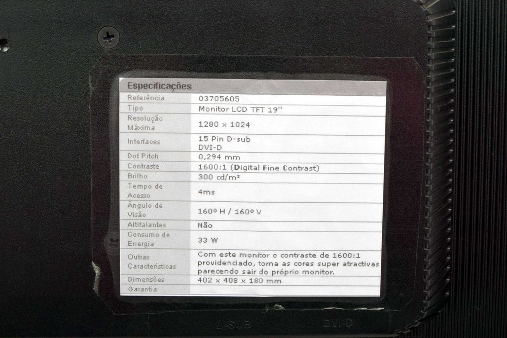 LG Flarton Monitor – LCD TFT 19 Inches64738832216833123