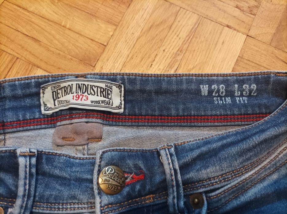 Spodnie jeansowe męskie Petrol Industries seaham-classic