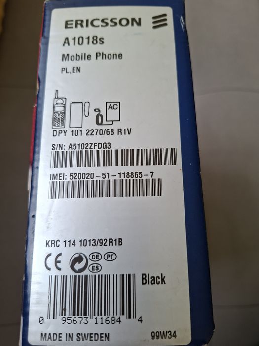 Ericsson A1018 s simlock Plus