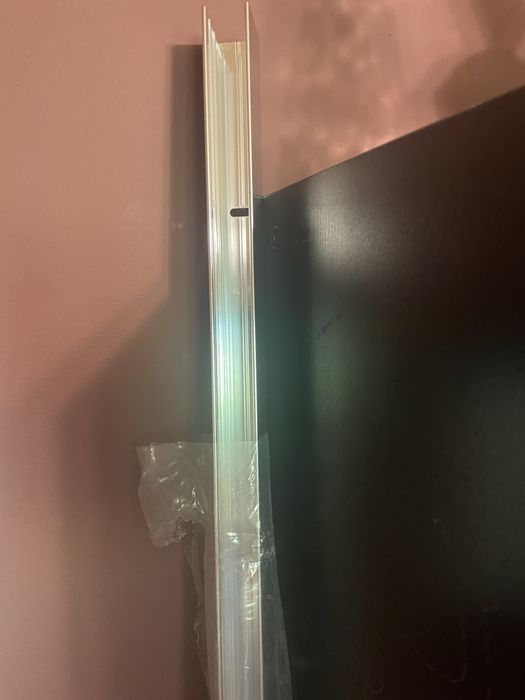 Profil aluminiowy U ścienny do kabiny prysznicowej