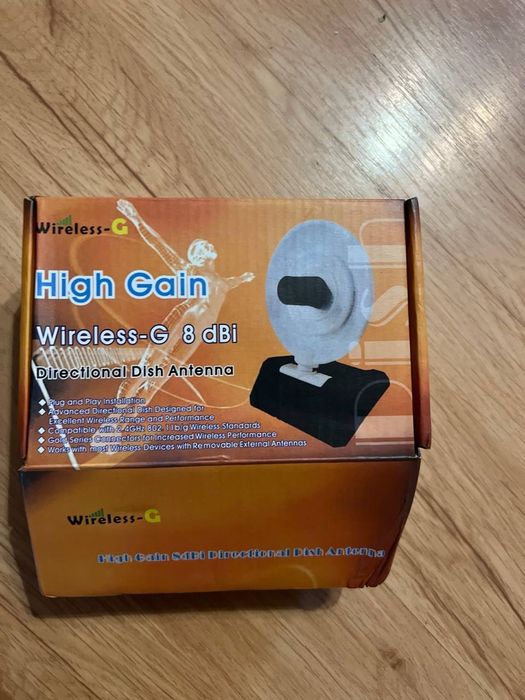 Wi-fi адаптер ALFA AWUS036S Realtek RTL8187L + спутникова антена 8dbi