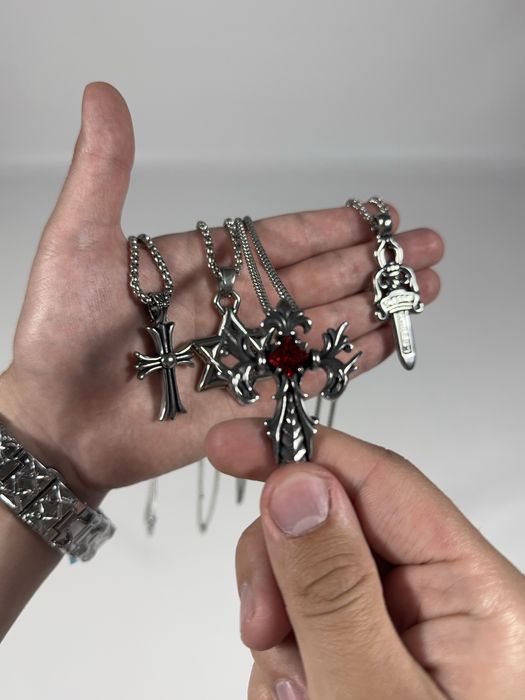 Підвіска,цепочка,кулон: opium, chrome hearts, В НАЯВНОСТІ !!!