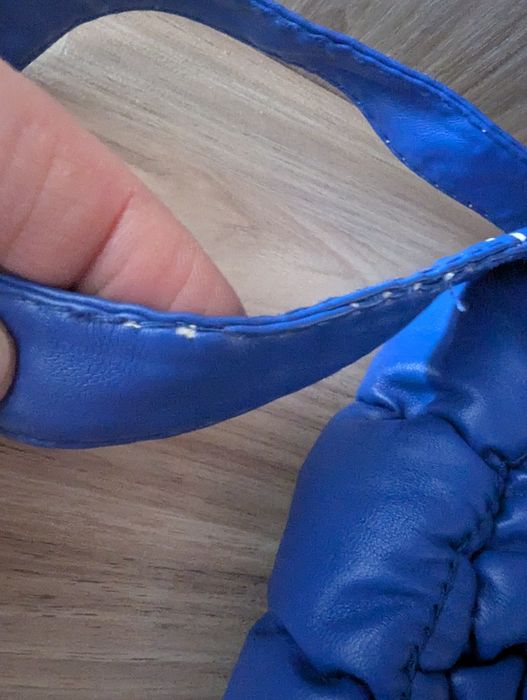 Сумка- зефірка синя